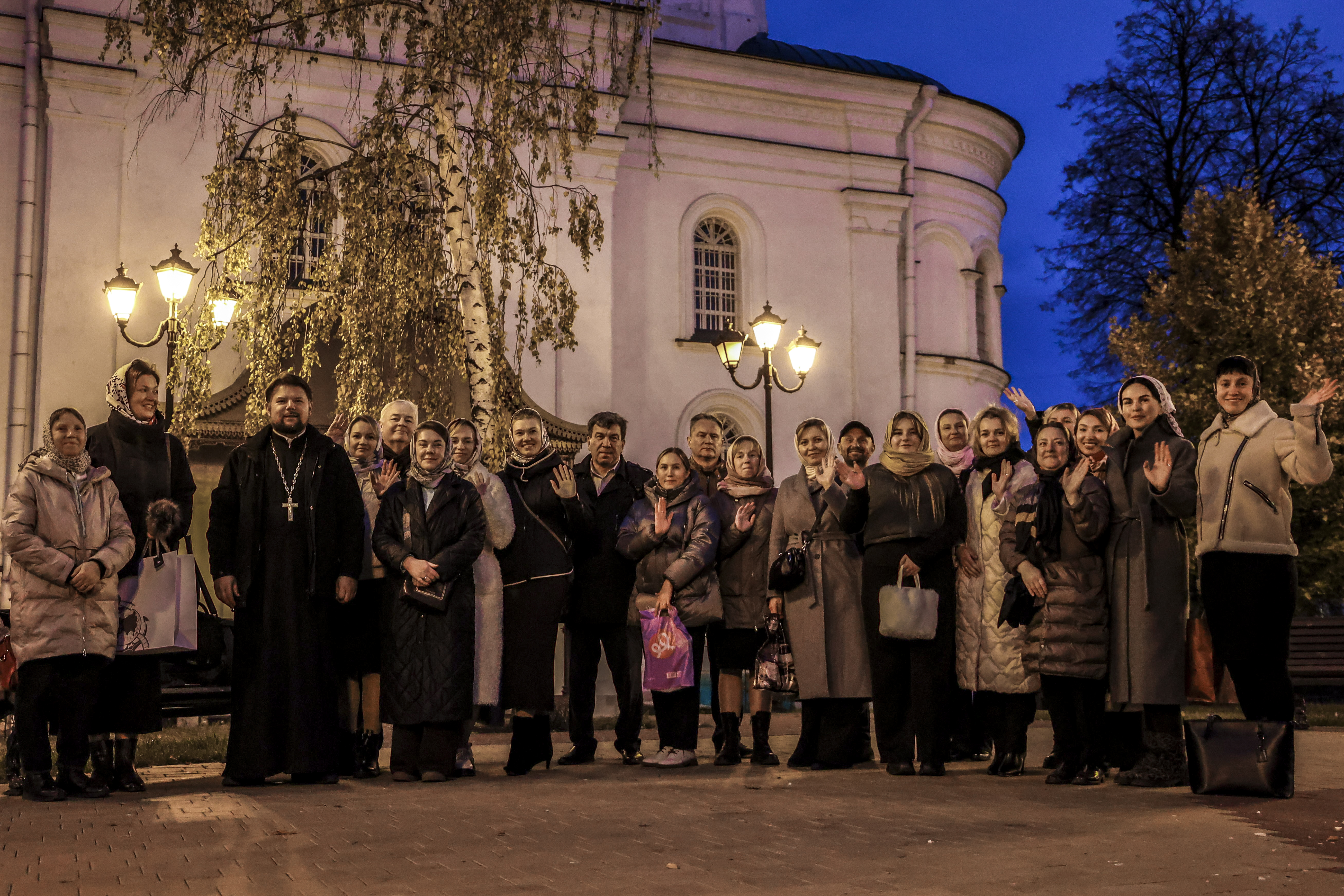Храм Вознесения Господня посетили сотрудники компании «Союз Маринс Групп» 